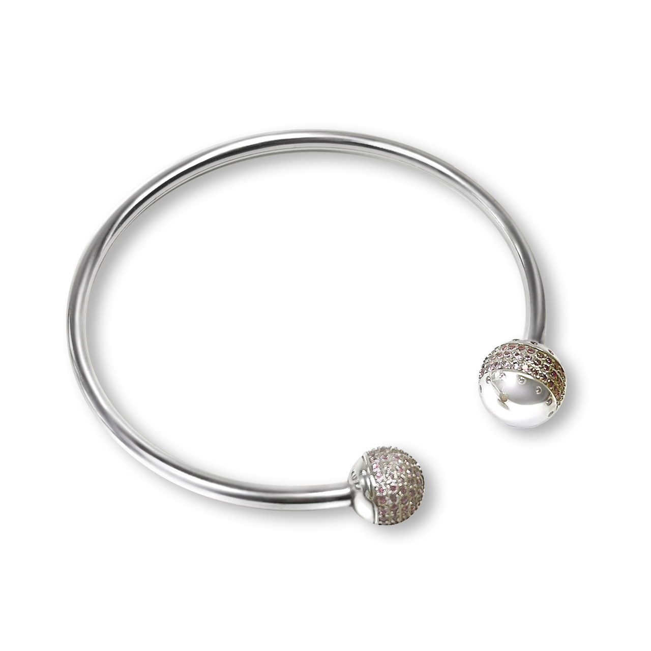 Kute Pink Corundum Bracelet