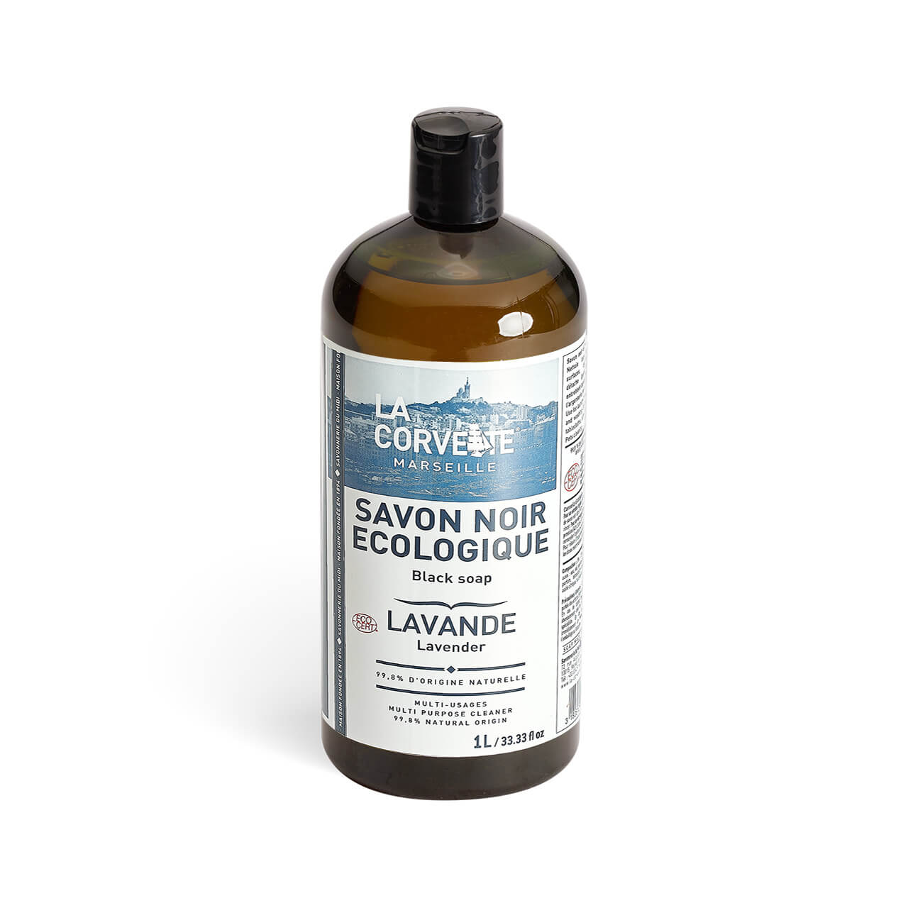 SAVON NOIR 1L LAVANDE CORVETTE ECOCERT 1L